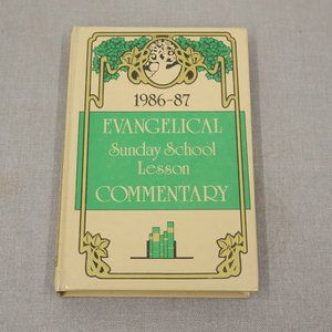 1986-87 Evangelical Sunday School Lesson Commentary by Pathway Press Beacham